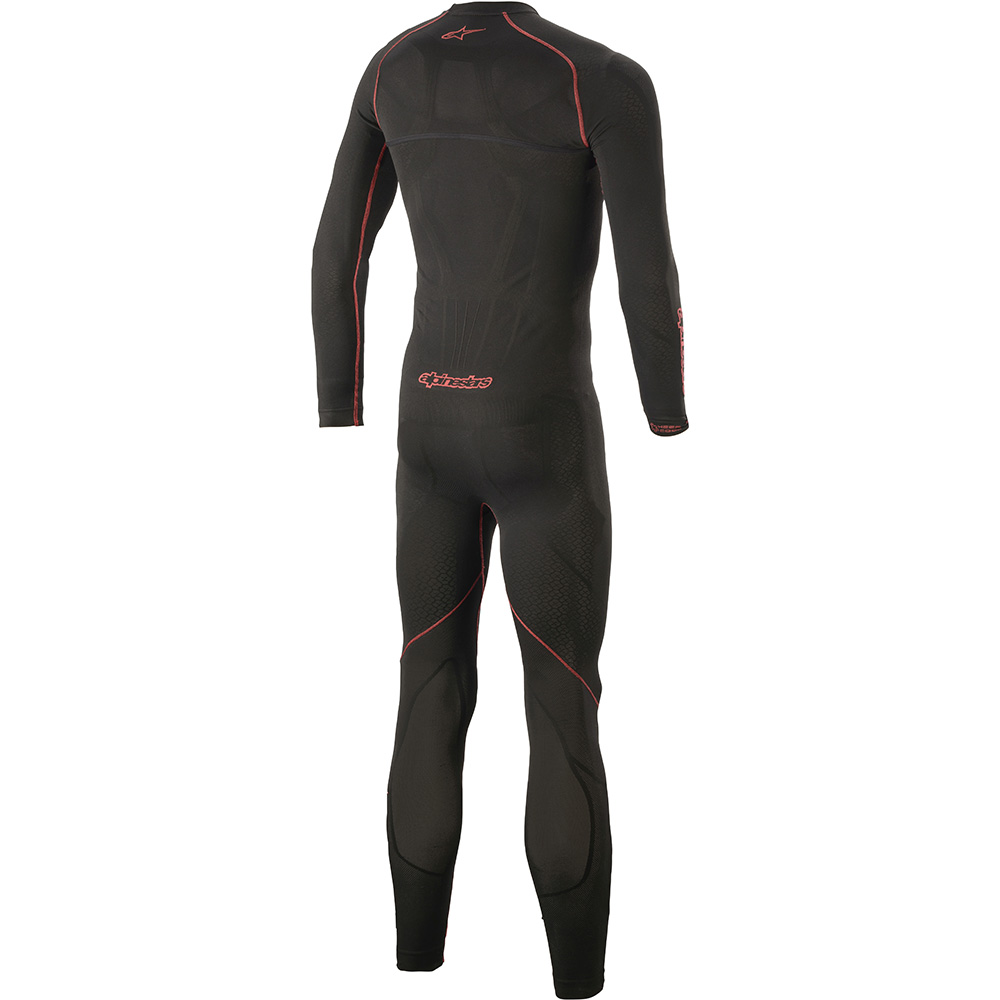 Alpinestars - Sous-combinaison Ride Tech Lite - 1 Pièce Noir / Rouge