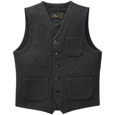 Herren-Roamer-Vest 1937, Schwarz meliert
