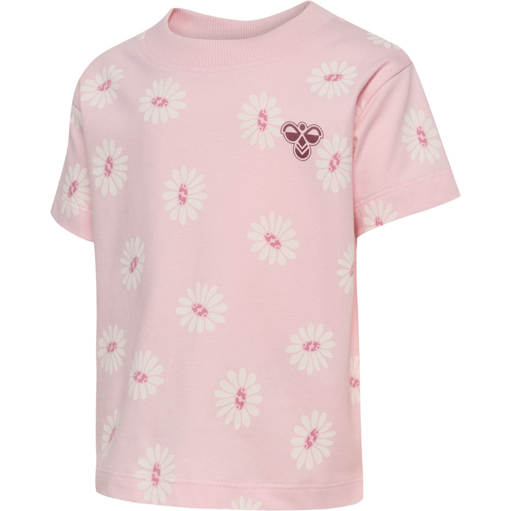 Køb Hummel Pale Lilac Mini Loose Flower T-Shirt S/S