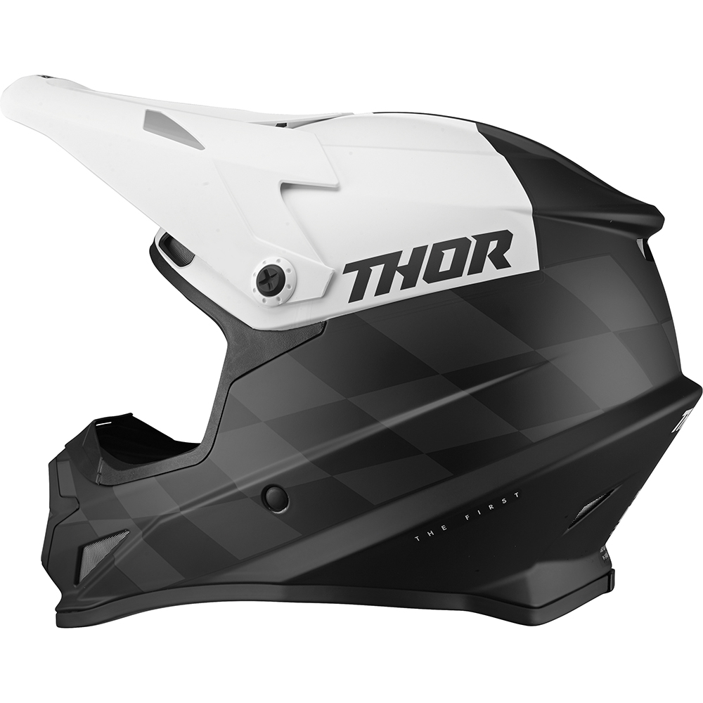 Thor Motocross - Casque Sector Birdrock Noir / Blanc