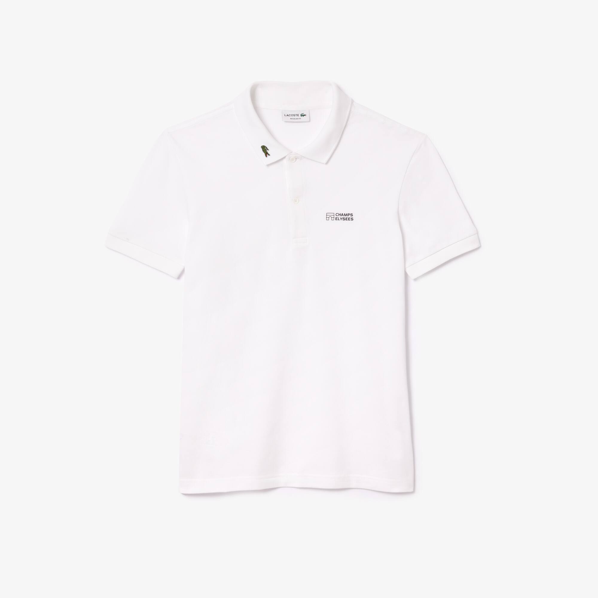 Polo classique Champs-Élysées Manches Courtes - Blanc - Lacoste - Homme