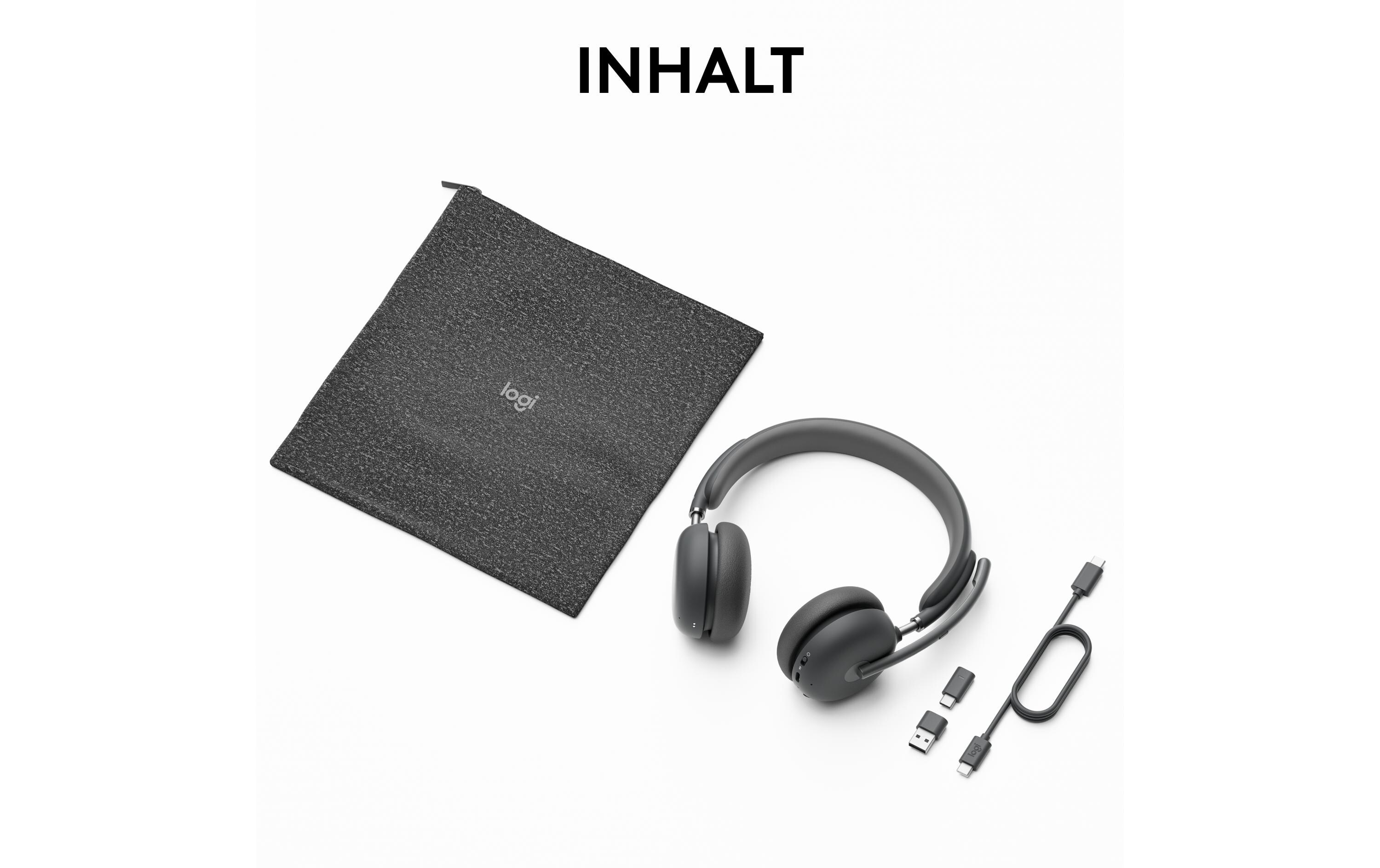 Zone Wireless 2 Teams<br>KI-gesteuertes Headset für geräuschlose Zwei-Wege-Gespräche.