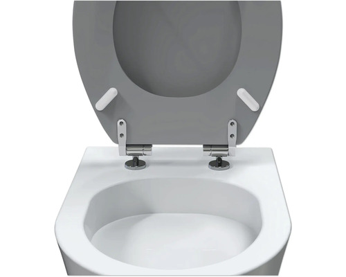 form&style toiletzitting Agrigan Terazzo decor licht zacht verlagingsmechanisme