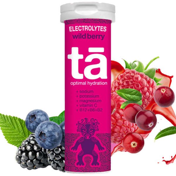 Boissons énergétiques TA ENERGY ELECTROLYTES HYDRATION TABS WILD BERRY