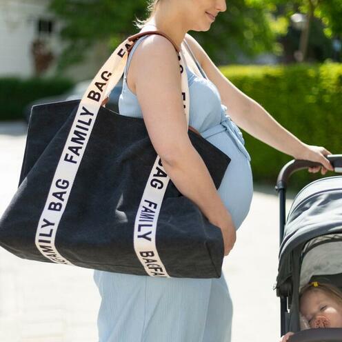 Family Bag Sac à langer Signature Black - CHILDHOME