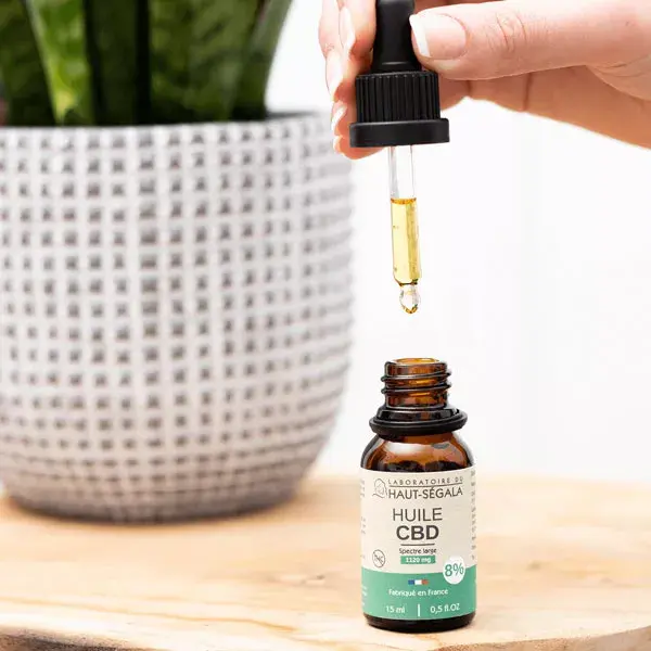 Óleo CBD Haut-Ségala 8% Espectro Amplo 15ml