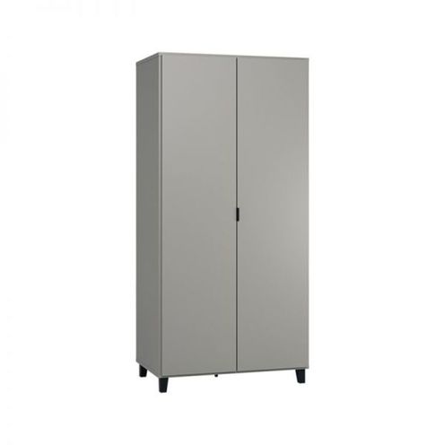 Chambre TRIO lit 70x140 commode armoire SIMPLE Gris - VOX