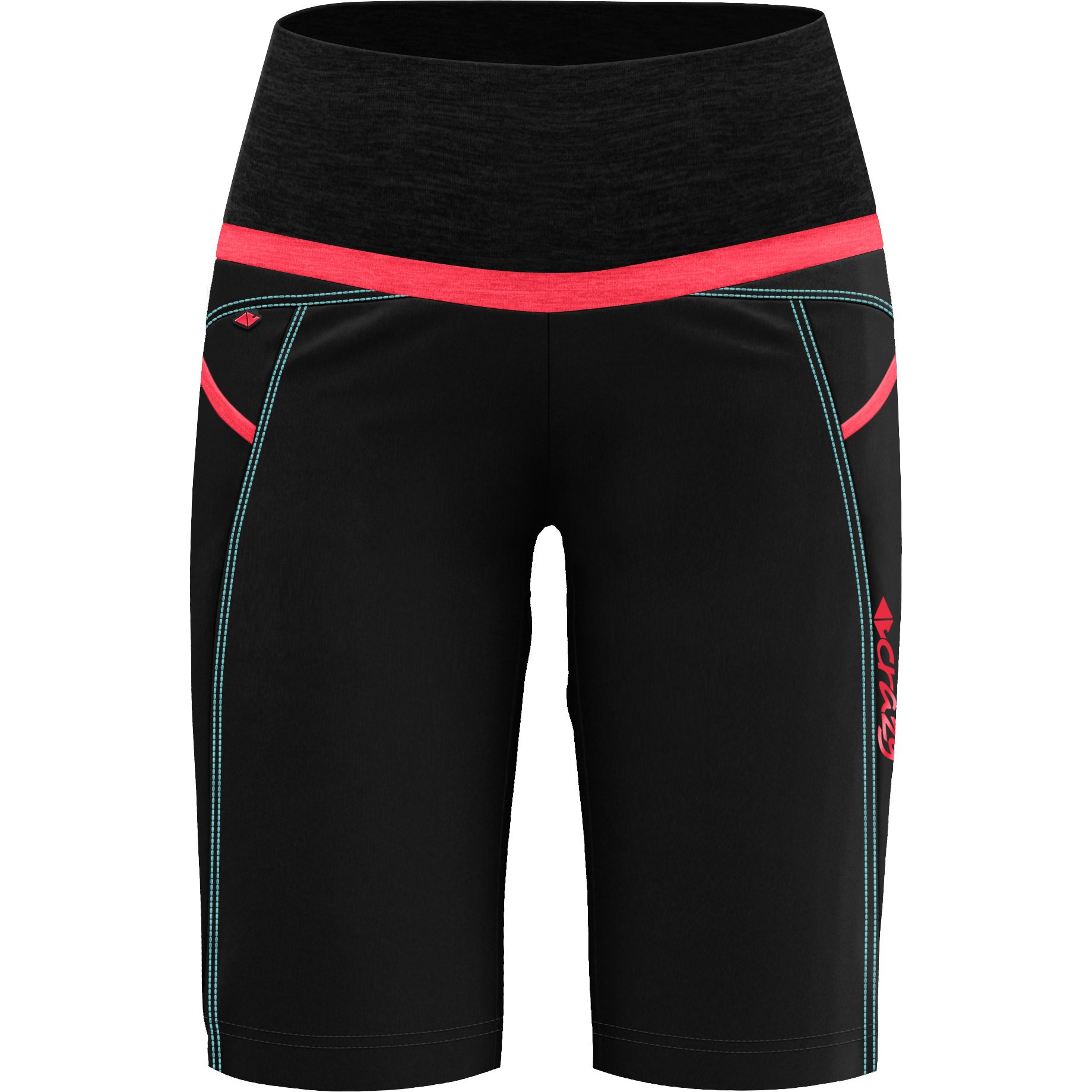 Crazy Exit Shorts Damen titanium