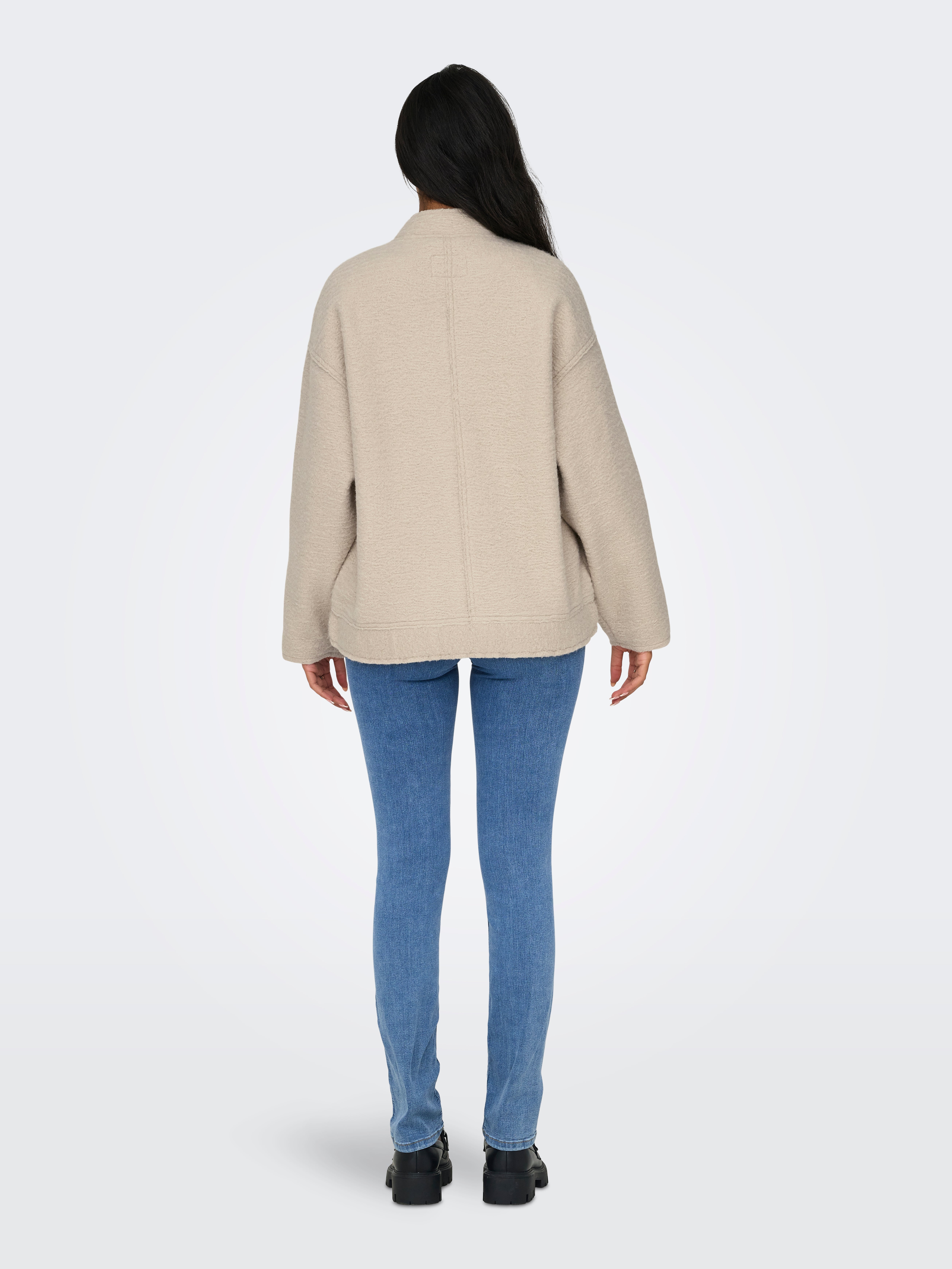 ONLSANNE Teddyfell Jacke Pumice Stone