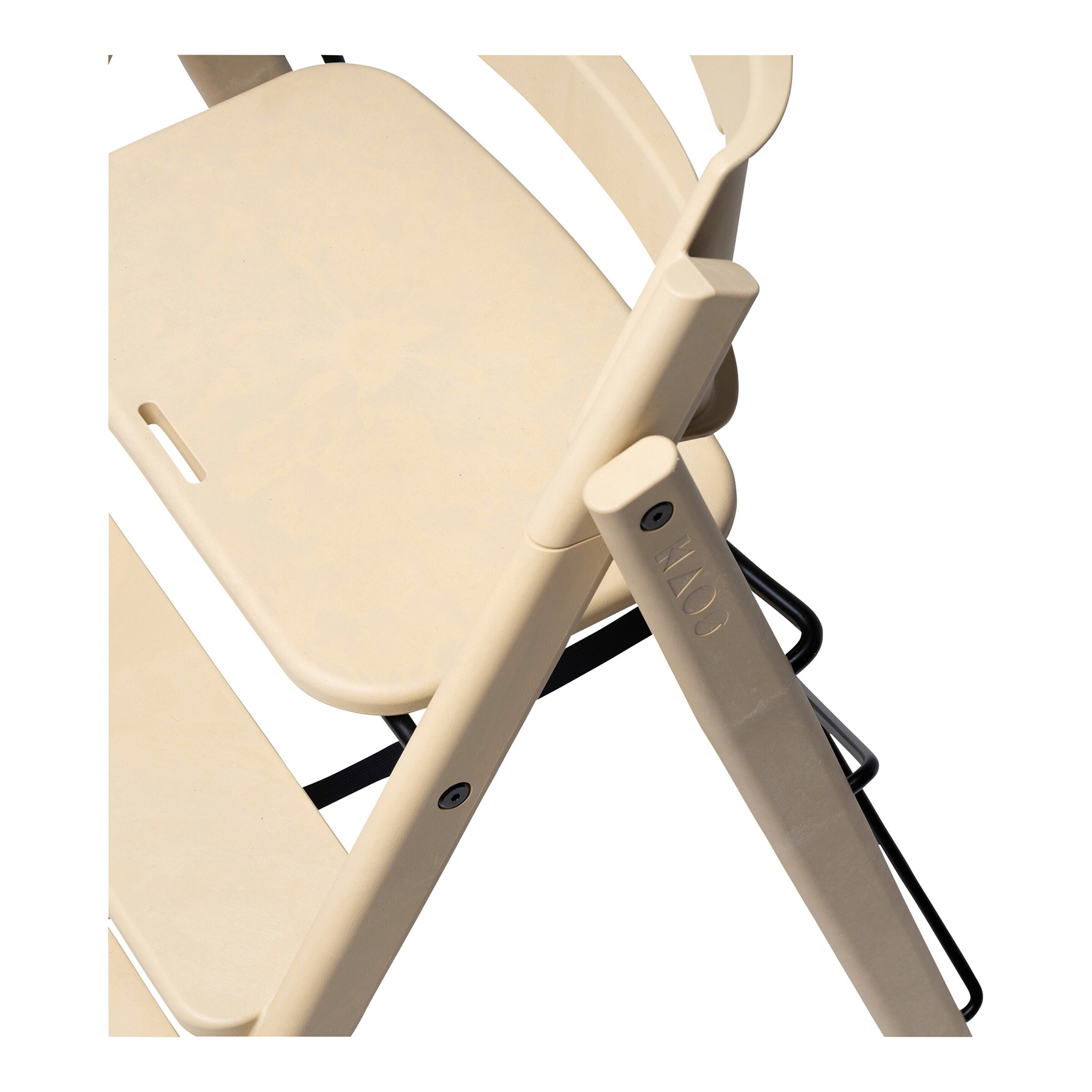 KAOS Treppenhochstuhl Klapp Recycled desert sand