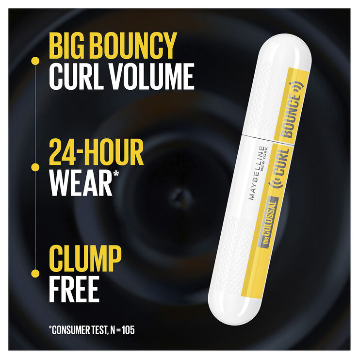 Maybelline The Colossal Mascara Curl Bounce Black WP