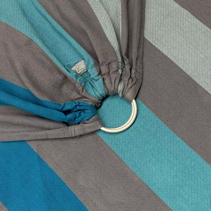 Hoppediz Babytragetuch Ring-Sling Brighton