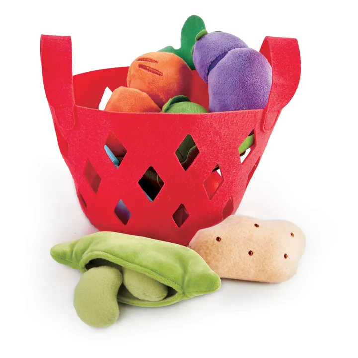 Hape Panier de légumes - Set de 8 accessoires