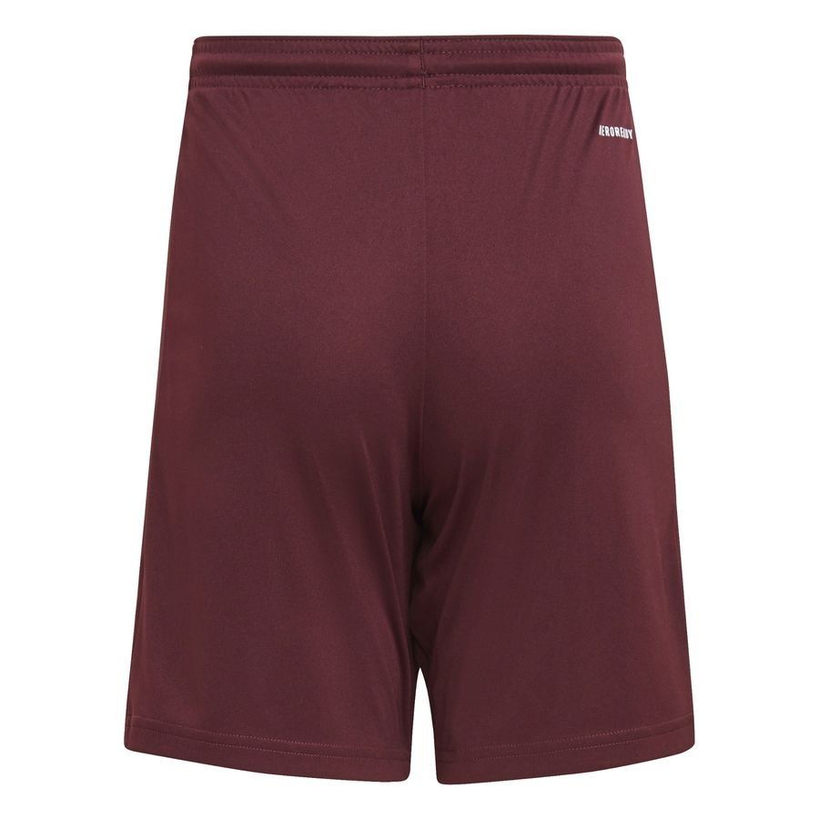 adidas Short Squadra 21 - Bordeaux/Blanc Enfant