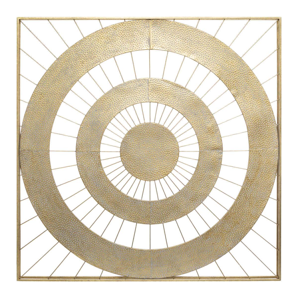 DECO MURALE METAL LOUISE D.90X90CM