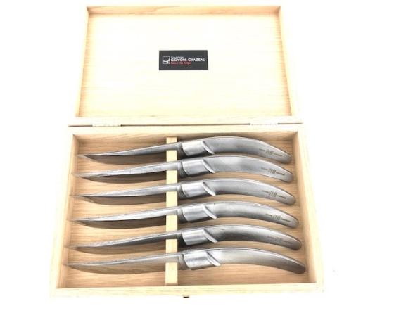 Styl'ver Table Factory - coffret de 6 pièces Couteaux Table par Goyon Chazeau