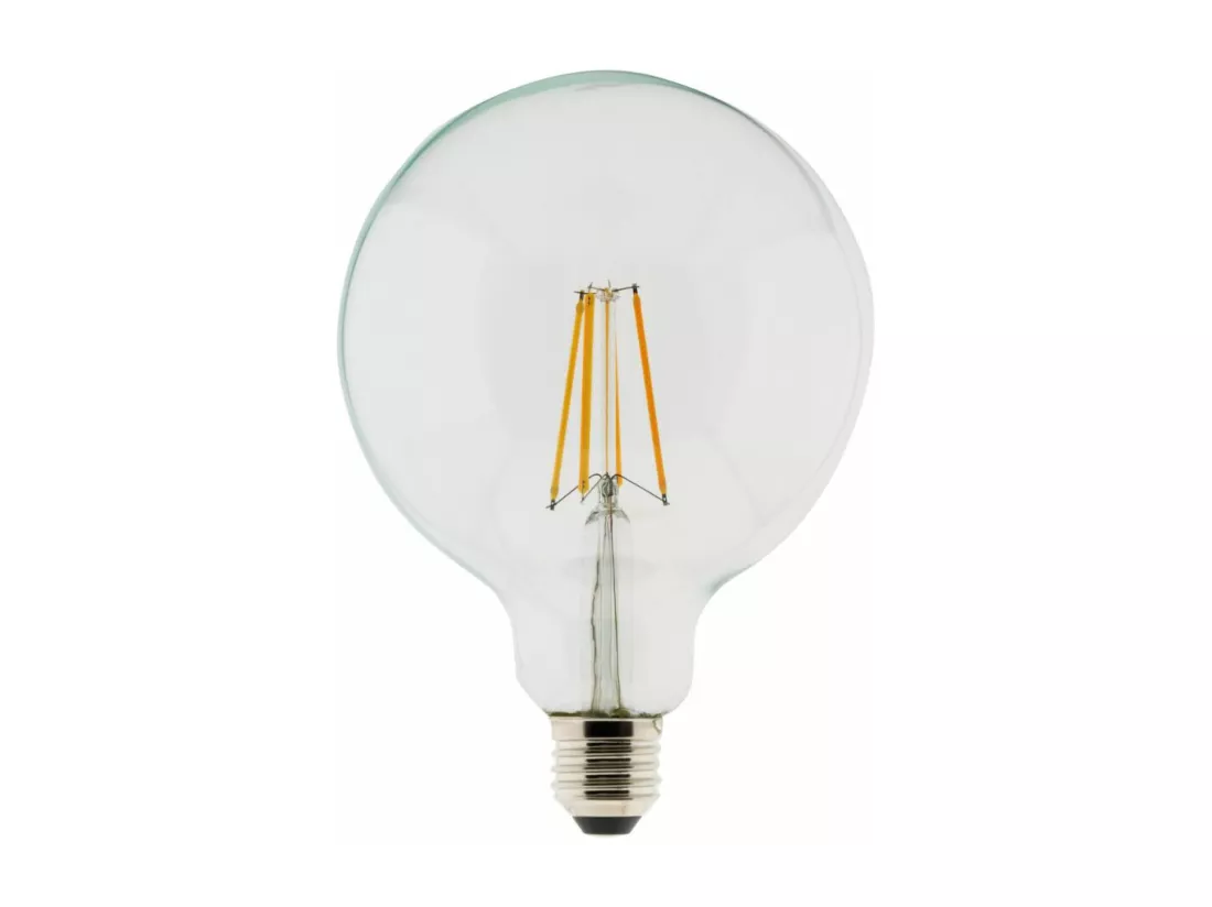 Ampoule déco filament LED Globe 7W E27 810lm 2700K - Blanc chaud - Zenitech