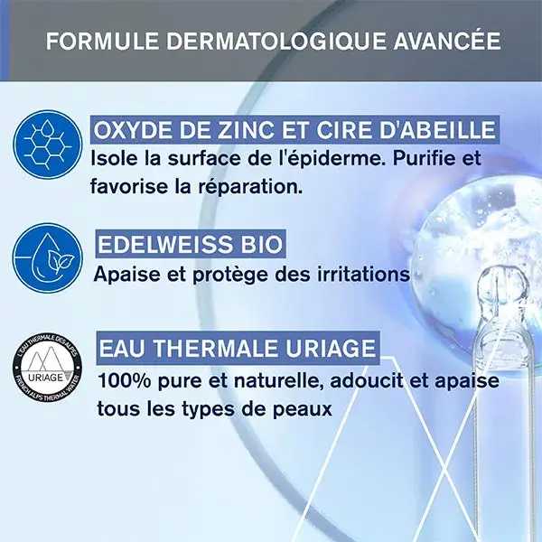 Uriage Bébé 1er Change Apaisant Reparateur Haute Tolérance 100ml