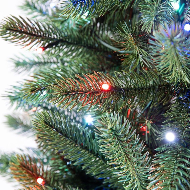 Twinkly - Prelit Kunstkerstboom - Gekleurd - D 117 H 210 cm - Appgestuurd met 435 Lampjes