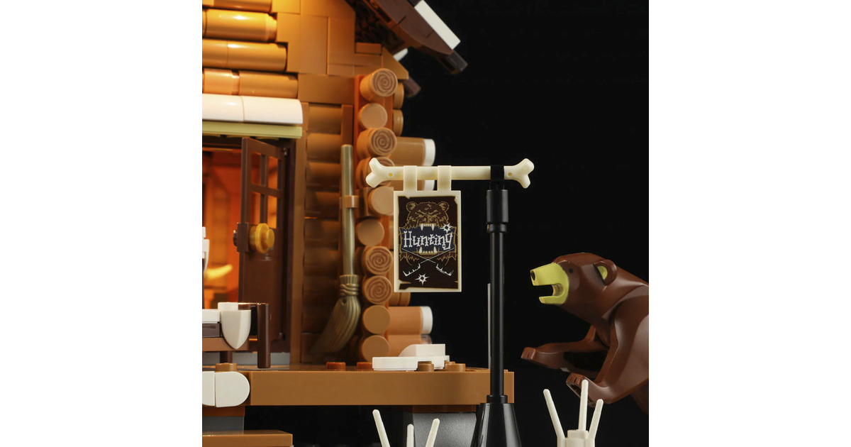 LumibricksRetro House - Hunting Cabin Constructiespeelgoed  (F9018)