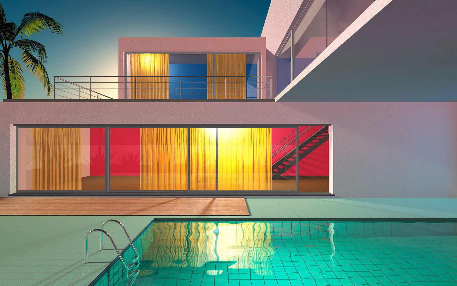 Pool 49 by Carl Miller - Limited Edition. Edition of: 150. Signed.