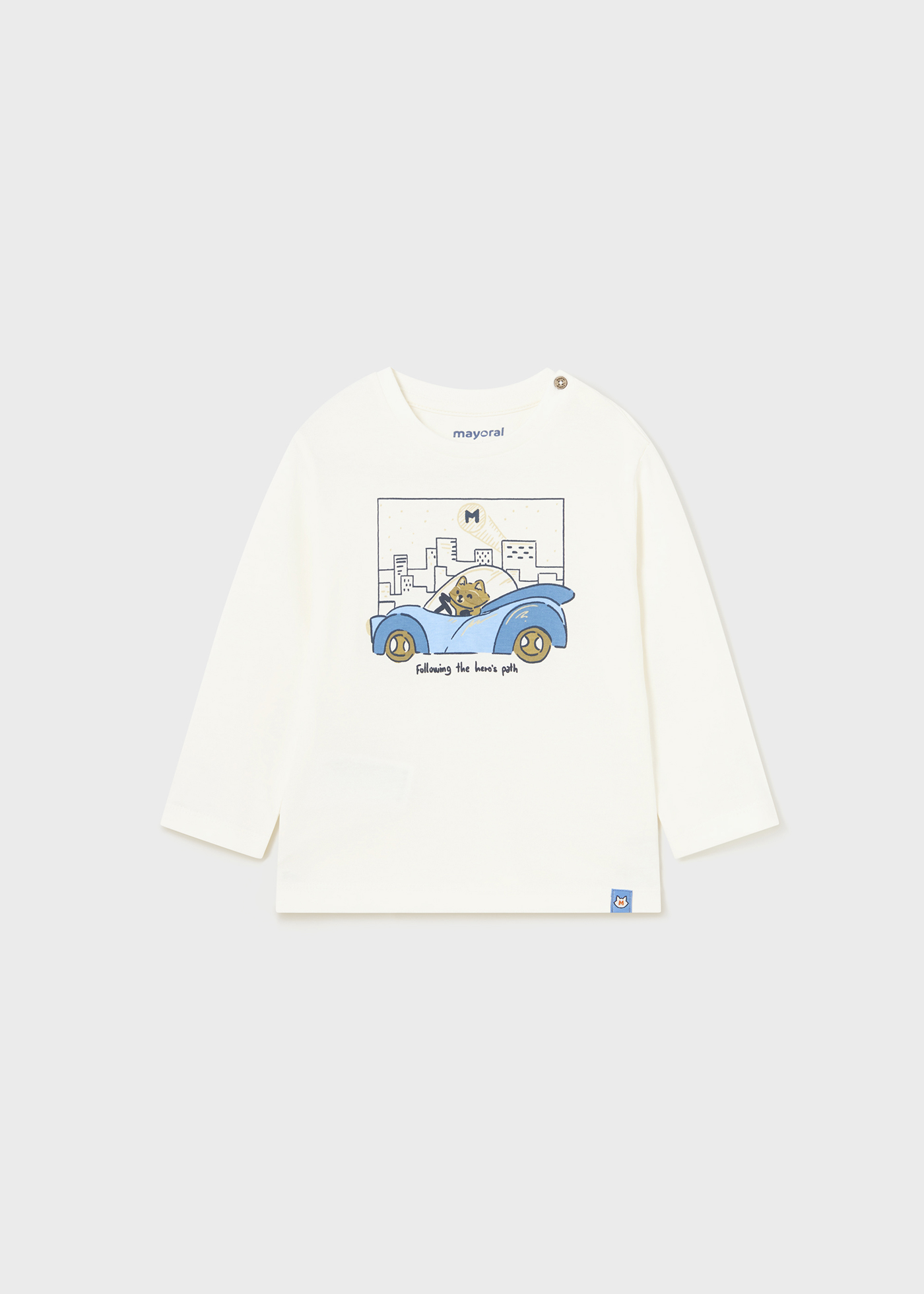 Camiseta infantil estampada Better Cotton