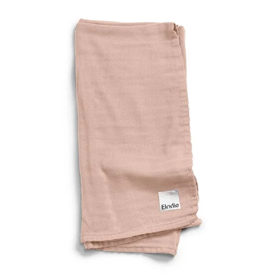 Couverture en mousseline de bambou   Powder Pink        de               Elodie Details