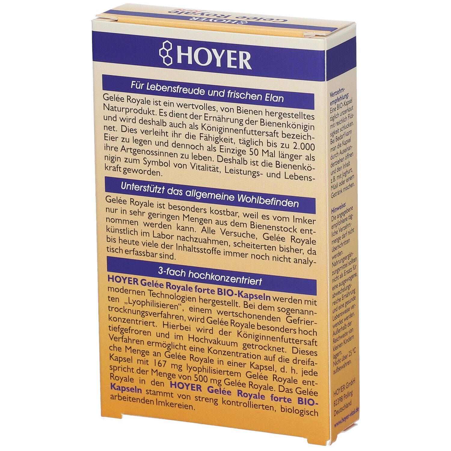 HOYER Gelée Royale forte