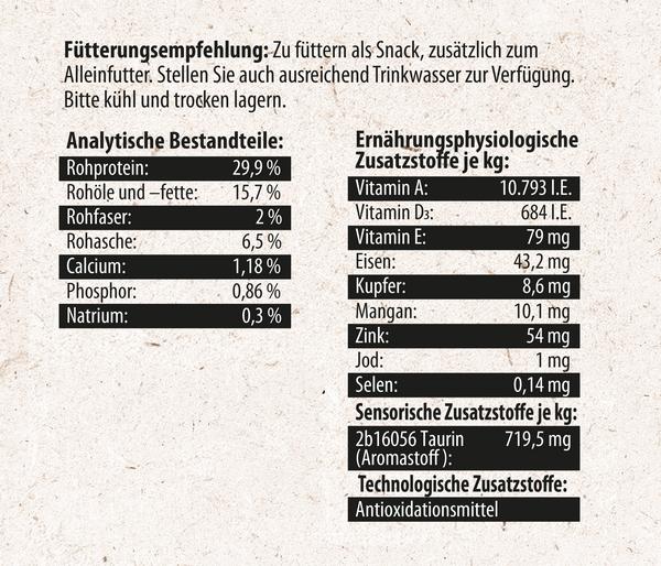 Dehner Natura Premium Igelfutter Igel-Keks Mix