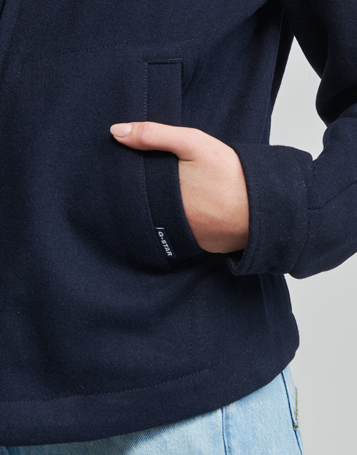 G-Star Raw - SLIM WOOL JACKET Negro