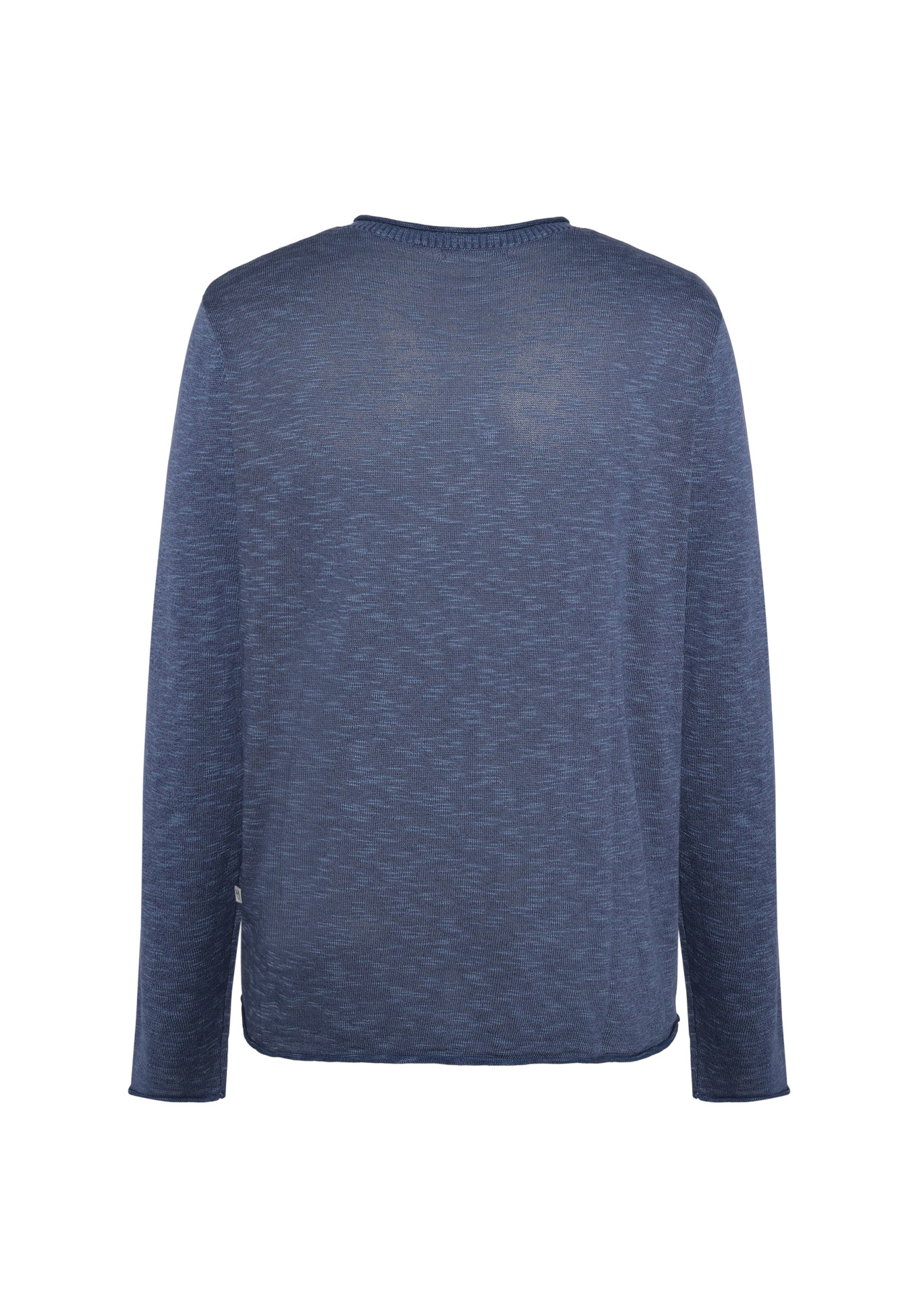 Knowledge Cotton Apparel Strickpullover Crew Neck Knit Tencel Vintage Indigo