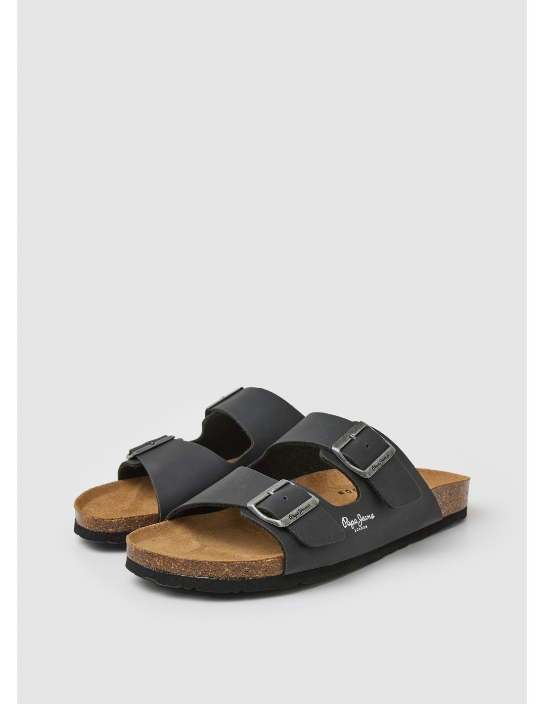 pepe jeans Mules Homme Bio M Double Kansas Noir