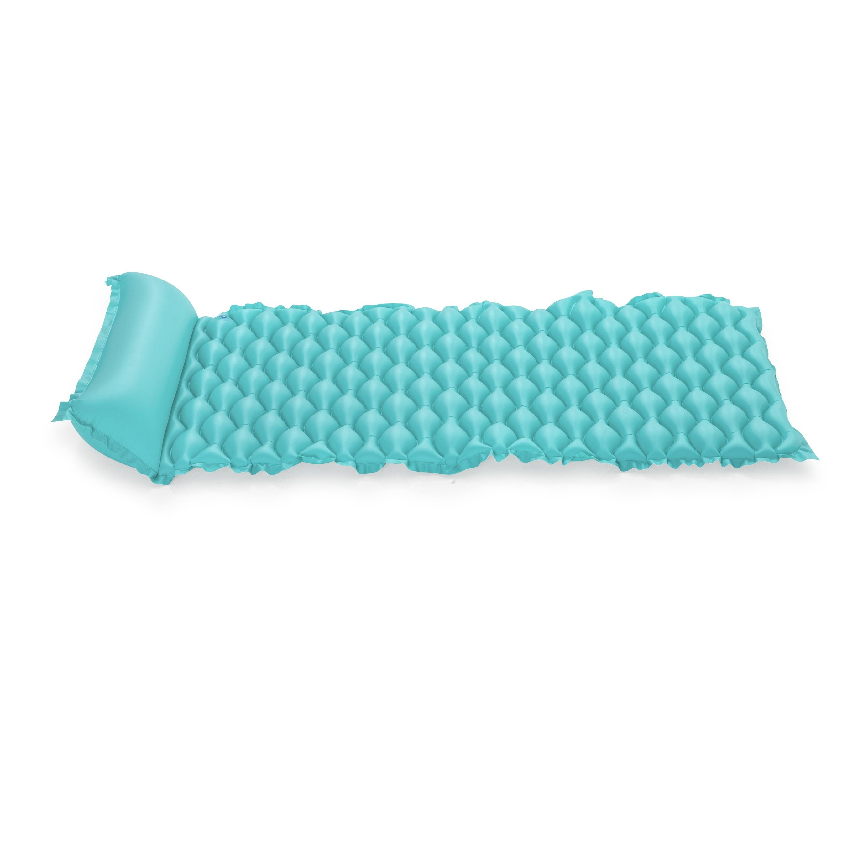 (213cm) Float 'n Roll Grosse Aufblasbare Wasser Luftmatratze Liegesofa Badeinsel (44083) - Assortiert