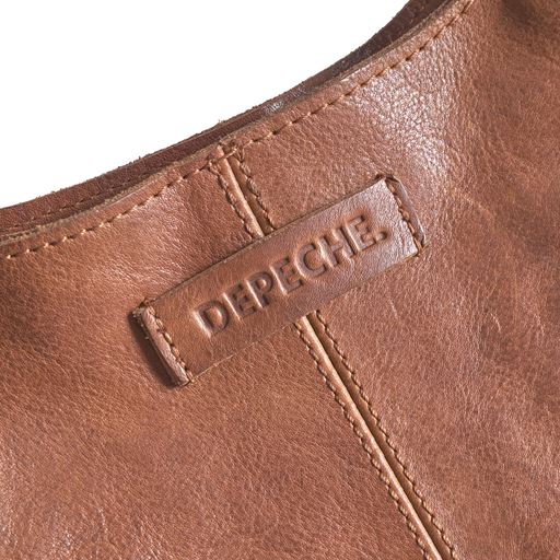 Depeche Skuldertaske, Cognac