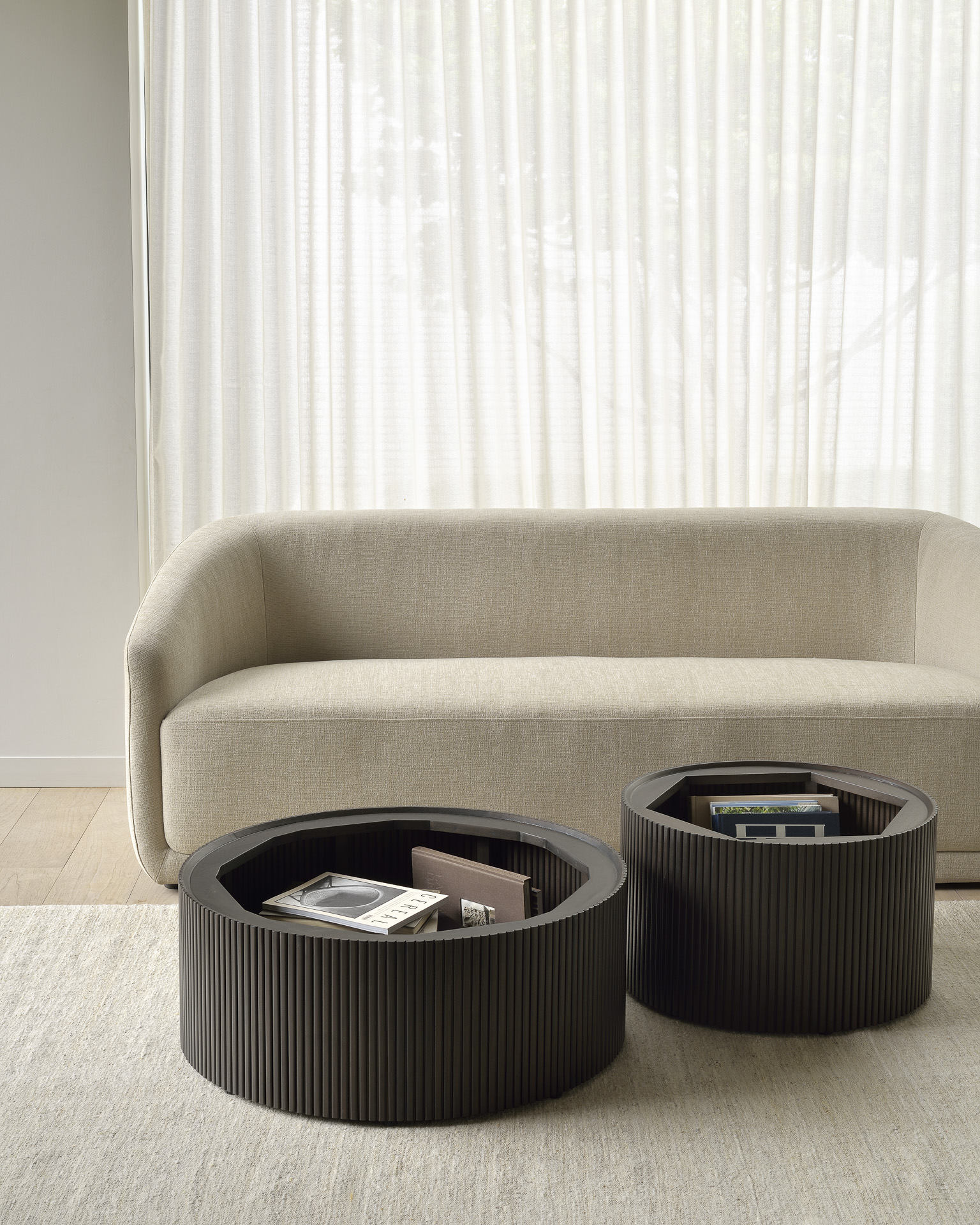 Roller Max koffietafel 80 - mahonie donkerbruin