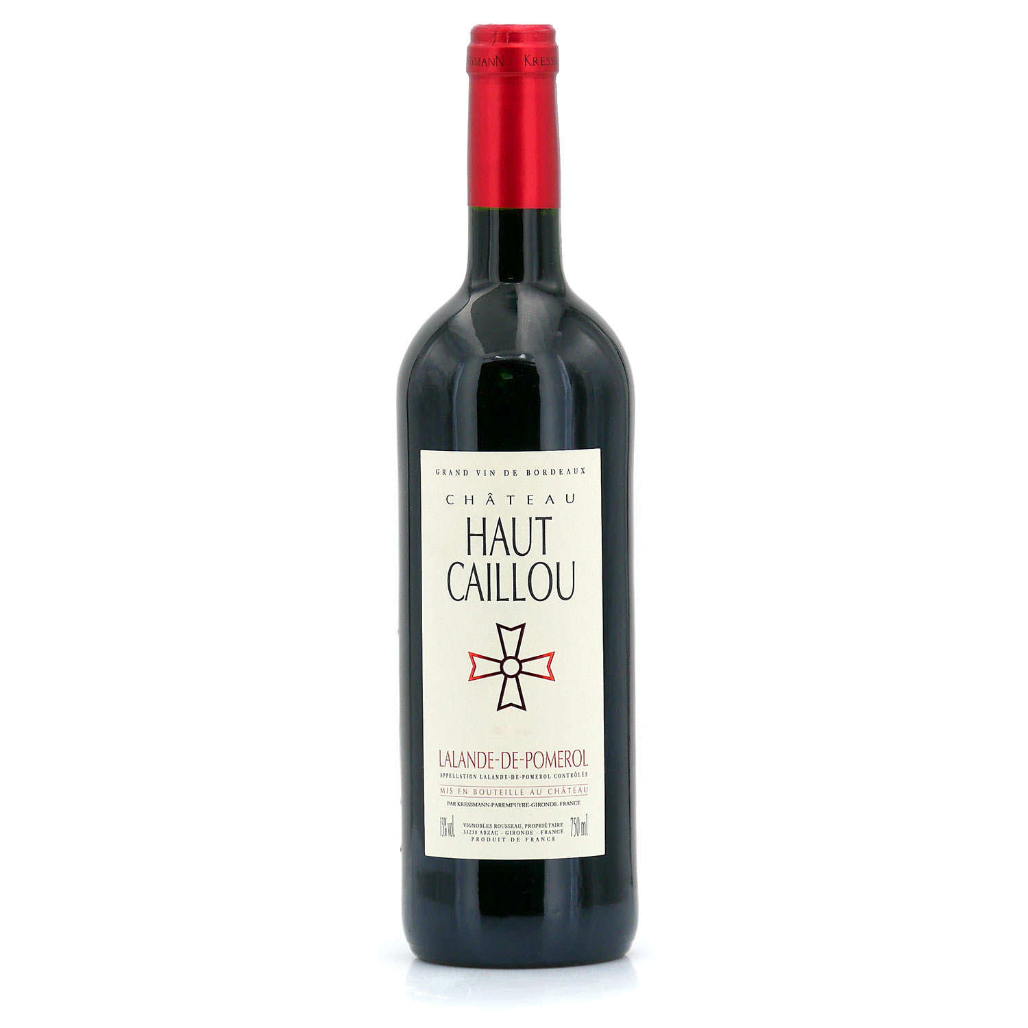 Château Haut Caillou - Lalande de Pomerol - Vin rouge - Château Haut Caillou