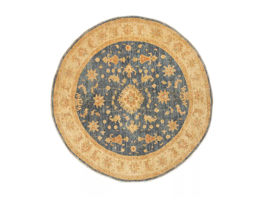 Tapis de laine 196x204 beige Kaizar
