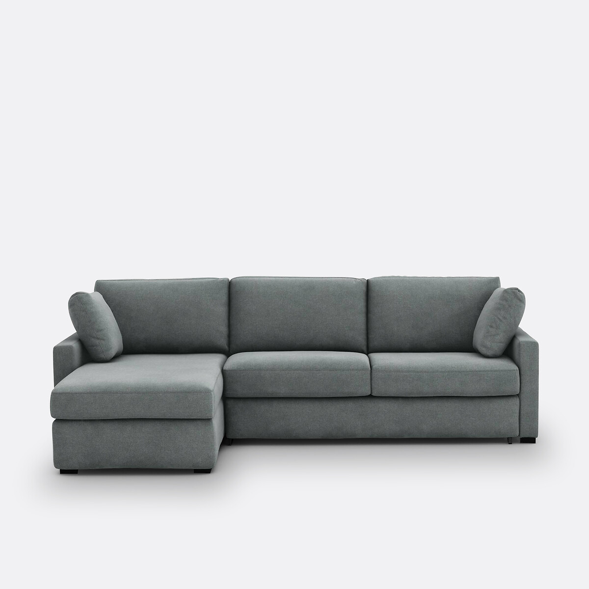 LA REDOUTE INTERIEURS<br>Sofá-cama de canto, tecido texturizado, espuma, Timor