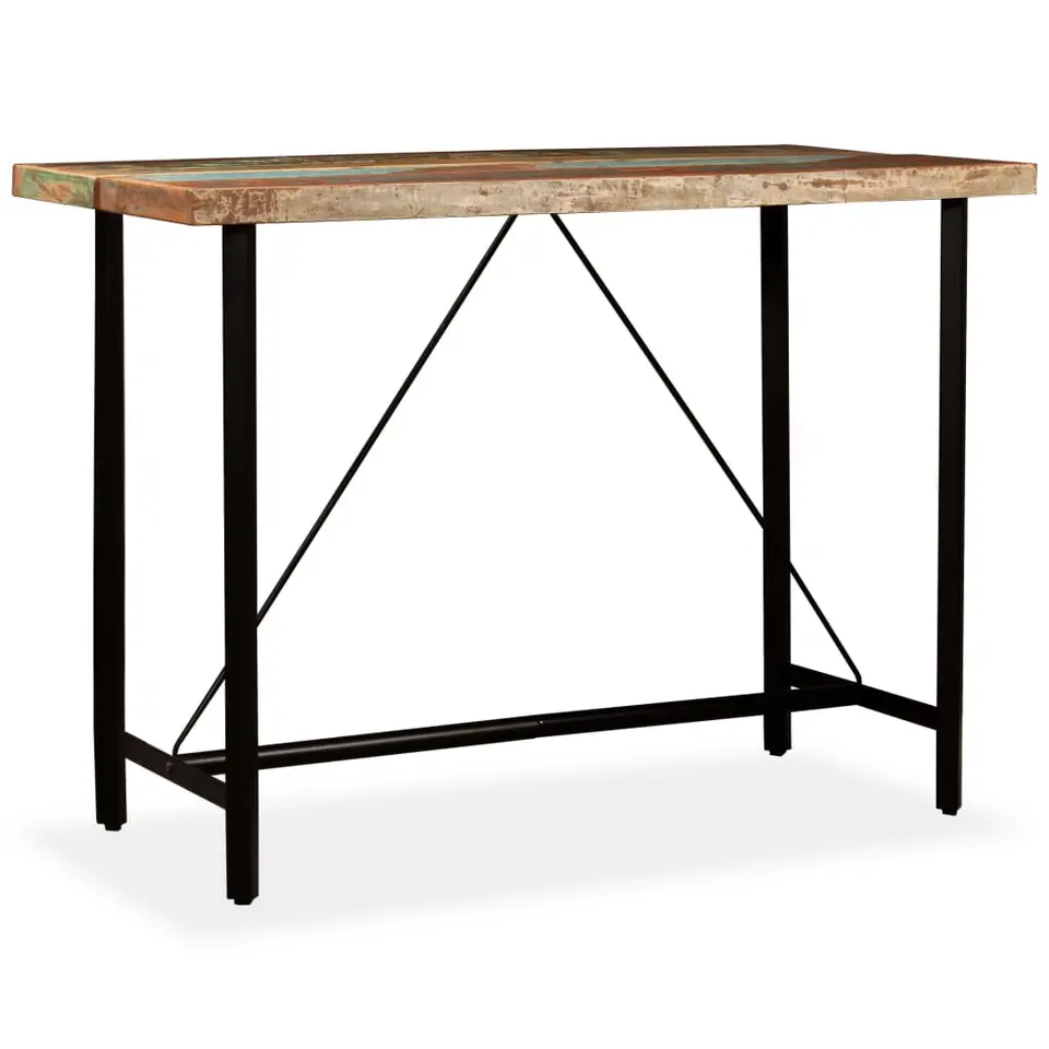 vidaXL - Bartafel - Bruin - Hout - 150 x 70 x 107 cm
