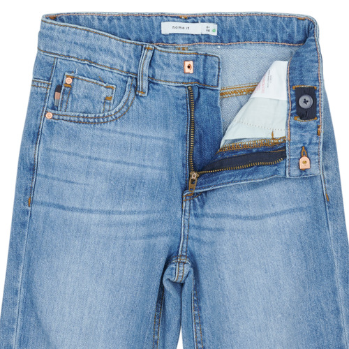 Name it - NKFROSE HW STRAIGHT JEANS 9222-BE - Bleu