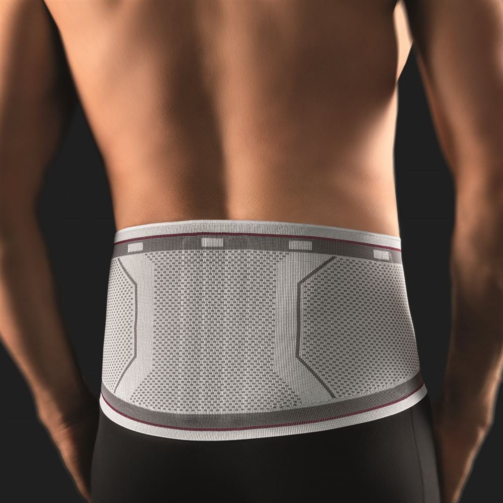 BORT select Rückenbandage<br>1 Stück, Gr5, mit Pelotte silber