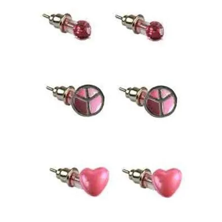 bb Klostermann Ohrring-Set, 1 Set, 3-fach sortiert