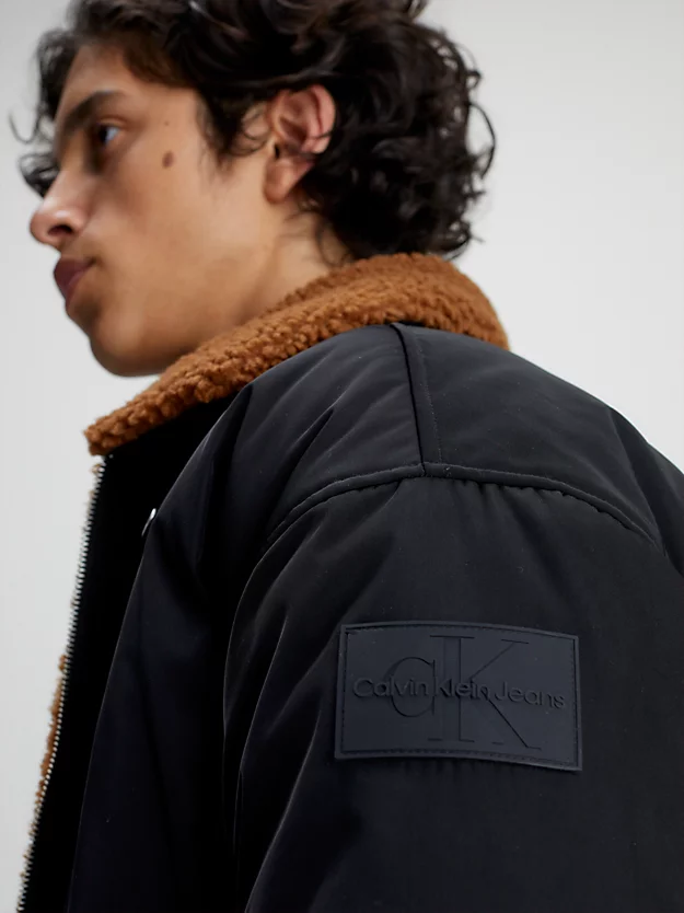 Jaqueta Bomber Reversível de Sherpa
