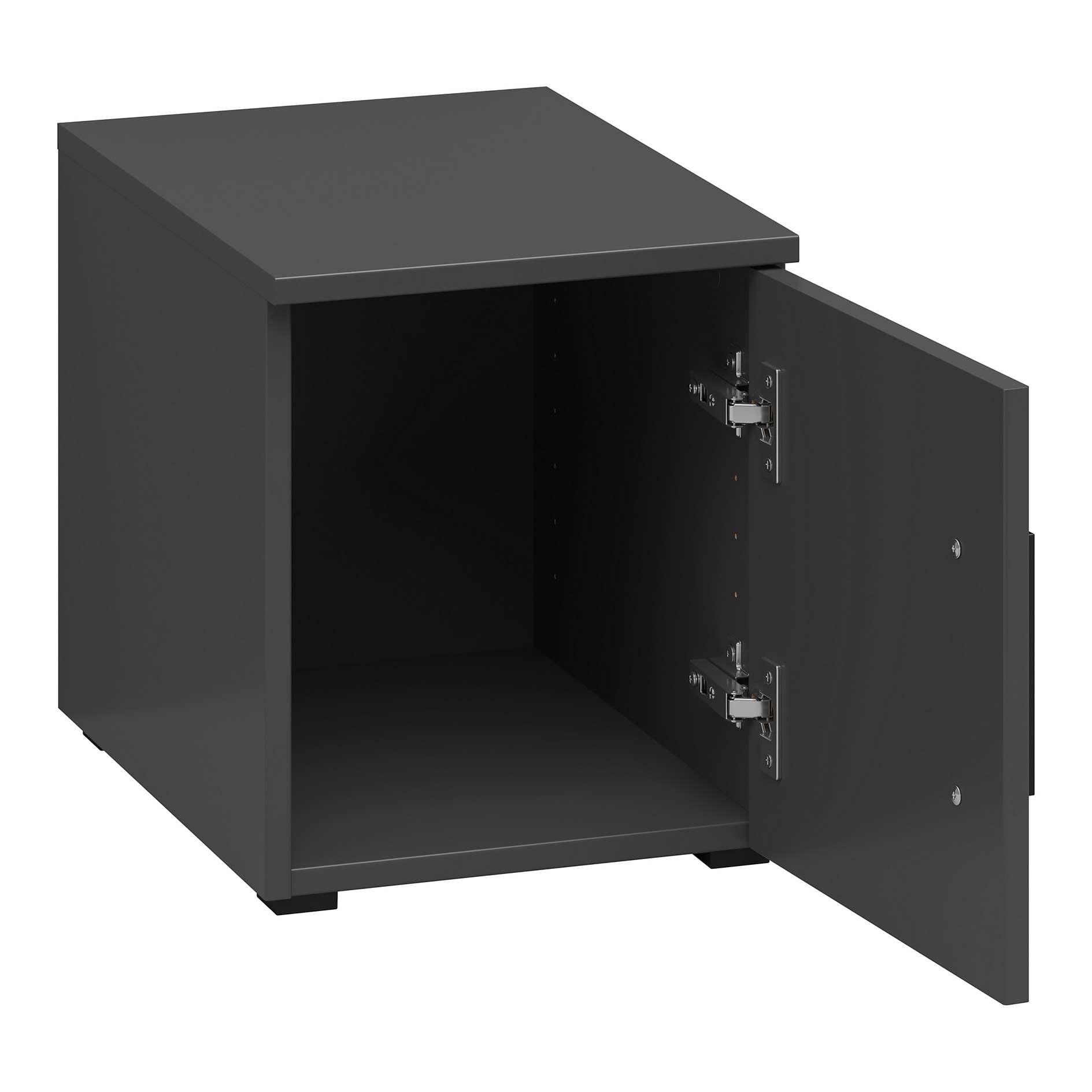 Aufsatzelement - auch hängend verwendbar - anthrazit - Breite 30 cm