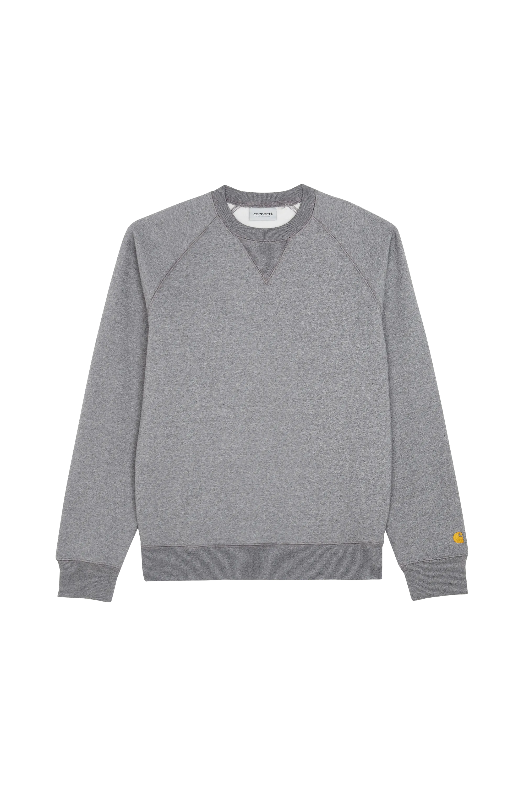 CARHARTT WIP Sweatshirt Chase Sweat Gris