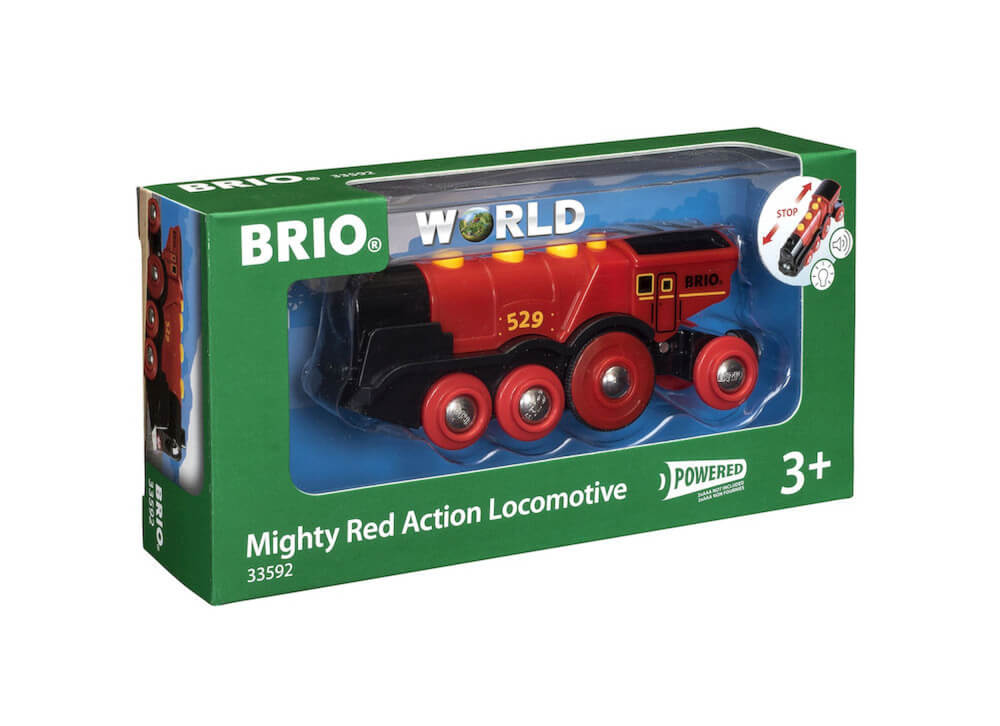 BRIO 63359200 Rote Lola Batterielok