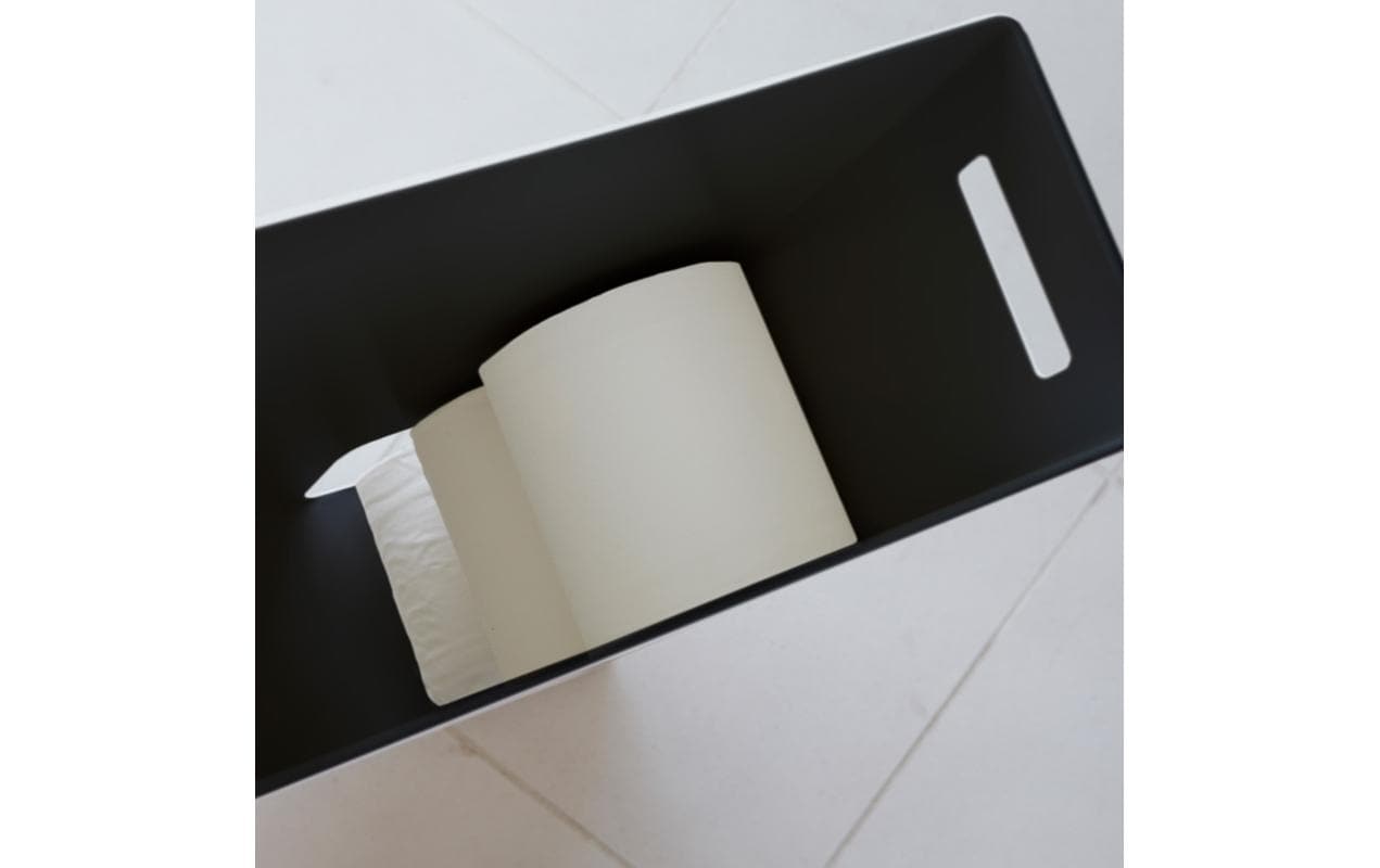 Toilettenpapierhalter Tower 48 cm, SchwarzWC- Papierhalter