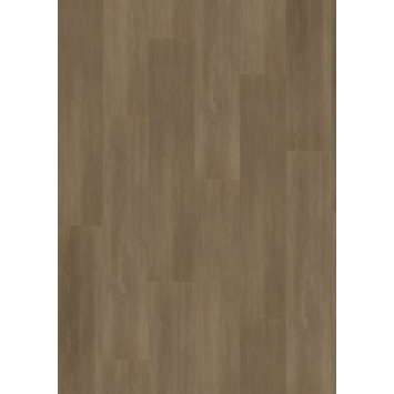 Kleurstaal PVC Progetto Florena rechte stroken donkerbruin eiken houtlook