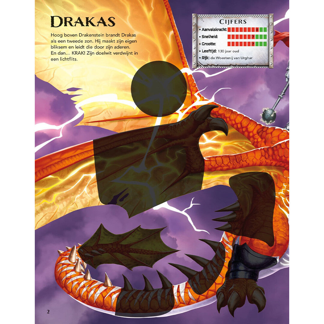 Usborne stickerboek bouw je eigen draken