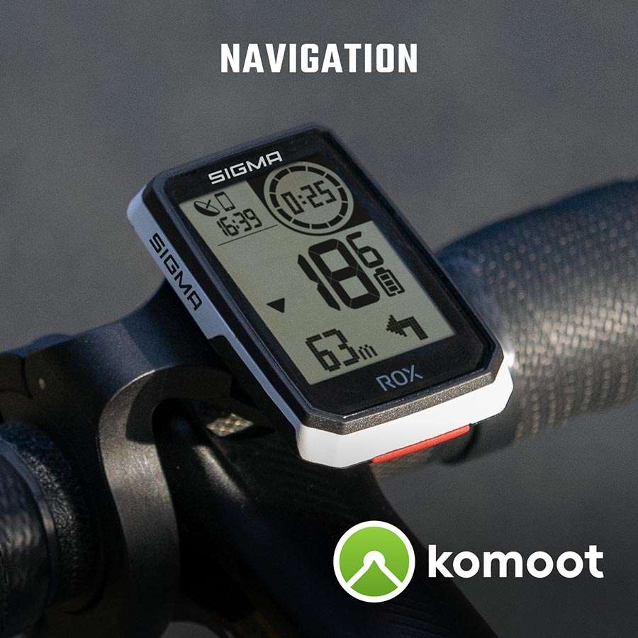 Sigma Sport ROX 2.0 GPS Fietscomputer Zwart